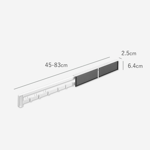 マグネット冷蔵庫横隠せるスライドフック.|s15